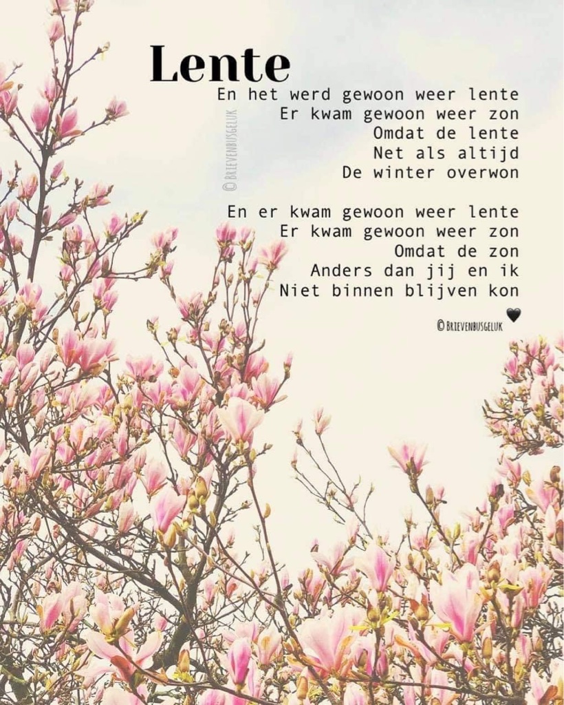 230a. gedicht lente
